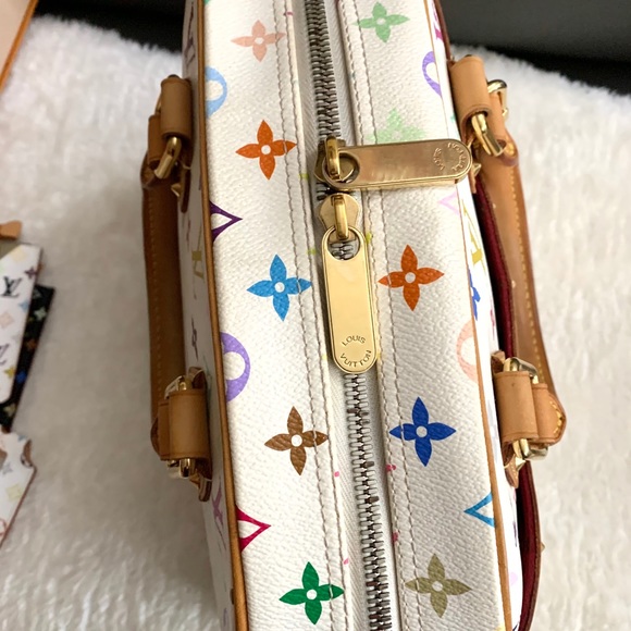 ‼️SOLD‼️Louis Vuitton White MC Trouville - Picture 8 of 16